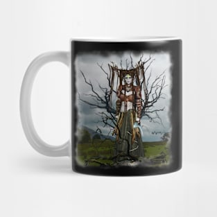 Fantasy Dryad Goth Girl Mug